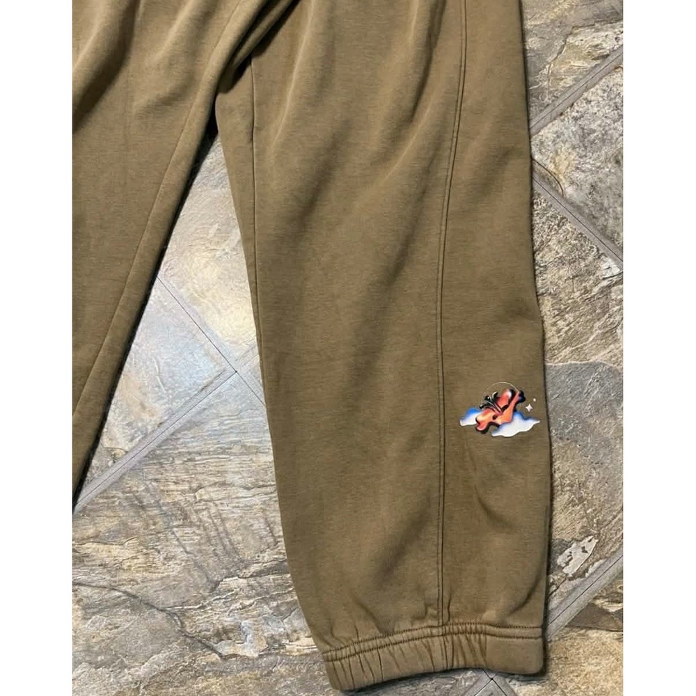 Air Jordan X Jordan Moss Sweatpants Women XL Brown Joggers FD7149-258 - Picture 4 of 11